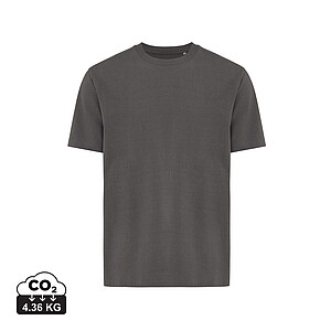 IQONIQ Nikko heavyweight recycled cotton t-shirt, anthracite