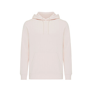 Iqoniq Rila lightweight recycled cotton hoodie, cloud pink, size XXS