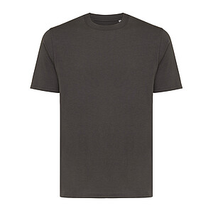 Iqoniq Sierra lightweight recycled cotton t-shirt, anthracite, XS
