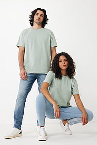 Iqoniq Sierra lightweight recycled cotton t-shirt, green, XS