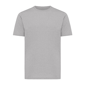 Iqoniq Sierra lightweight recycled cotton t-shirt, light heather anthra, XS