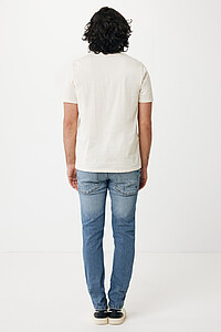 Iqoniq Sierra lightweight recycled cotton t-shirt, natural, M