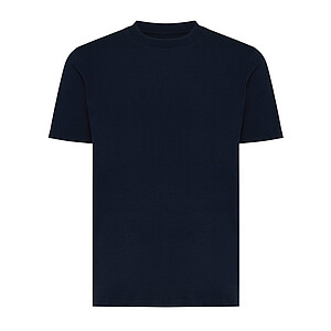 Iqoniq Sierra lightweight recycled cotton t-shirt, navy, XS
