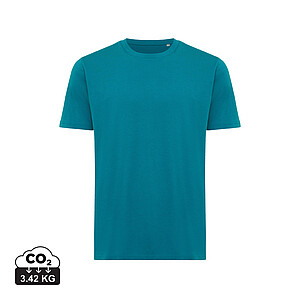 Iqoniq Sierra lightweight recycled cotton t-shirt, verdigris, size XXS