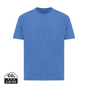 Iqoniq Teide recycled cotton t-shirt, heather blue