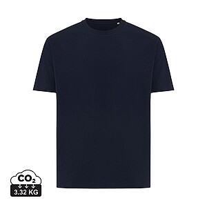 Iqoniq Teide recycled cotton t-shirt, navy
