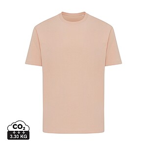 Iqoniq Teide recycled cotton t-shirt, peach nectar