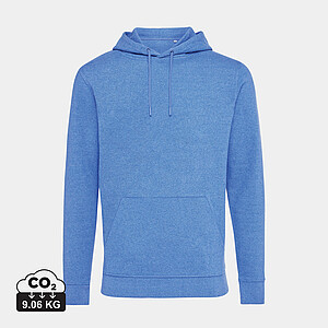 IQONIQ Torres recycled cotton hoodie undyed, heather blue