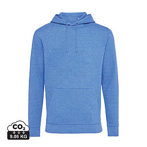 IQONIQ Torres recycled cotton hoodie undyed, heather blue