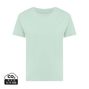 Iqoniq Yala women lightweight recycled cotton t-shirt, crushed mint