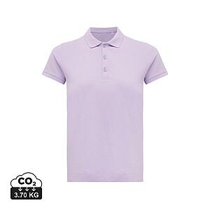 Iqoniq Yosemite women recycled cotton pique polo, lavender, size XXS