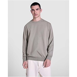Jaya unisex crewneck sweater, khaki