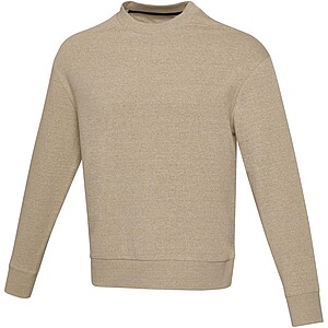 Jet unisex Aware™ recycled crewneck sweater, oatmeal