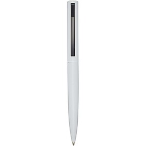 Juana recycled aluminium ballpoint pen (blue ink), white