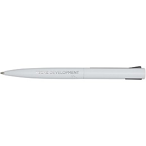 Juana recycled aluminium ballpoint pen (blue ink), white