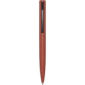 Juana recycled aluminium ballpoint pen, brick