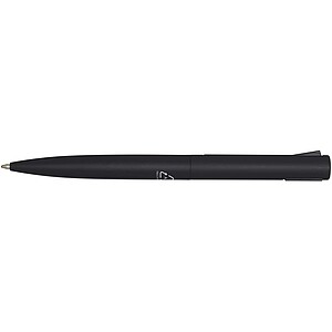 Juana recycled aluminium ballpoint pen, solid black