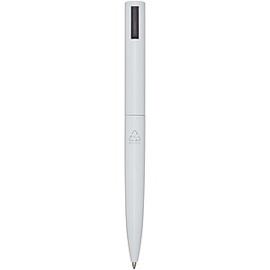 Juana recycled aluminium ballpoint pen, white