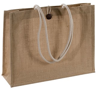 Jute bag, brown