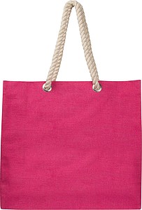 Jute bag with drawstring