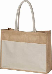 Jute bag with leader