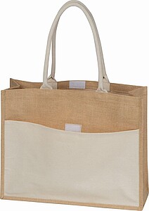 Jute bag with leader