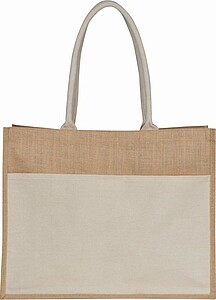 Jute bag with leader