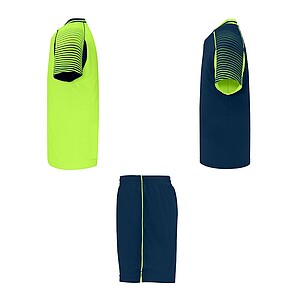 Juve unisex sports set, fluor green, size M