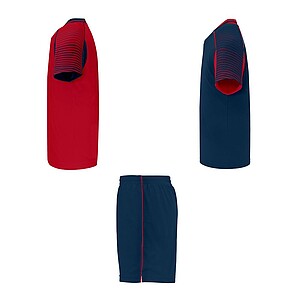 Juve unisex sports set, red, size S