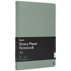 Karst® A5 stone paper hardcover notebook - lined