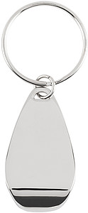 Key holder with bottle openerSilver