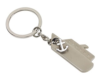 Key ring "Cruiser",colour silver