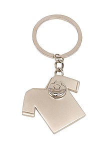 Key ring "Hattrick",colour silver