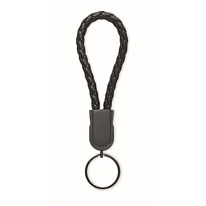 Key ring loop cable type-C, black