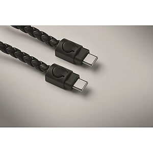 Key ring loop cable type-C, black