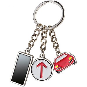 Key ring with charms