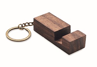 Key ring with phone stand