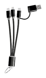 keyring USB charger cable