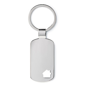Keyring with house detail