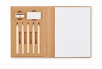 Kids 60 sheet drawing set