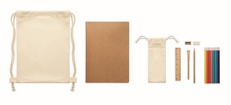 Kids drawing and 5 piece stationery set