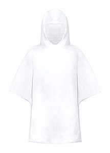 Kids poncho, royal blue