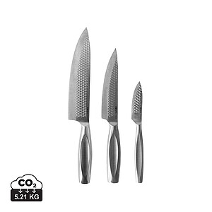Kitchen Knives Monaco+, set of 3, steel
