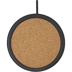 Kivi 10W limestone/cork wireless charging pad
