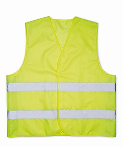 Knitted material waistcoat