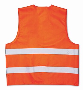 Knitted material waistcoat