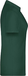 Ladies Piqué Polo, dark green, XXL