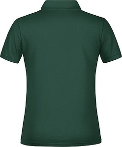 Ladies Piqué Polo, dark green, XXL