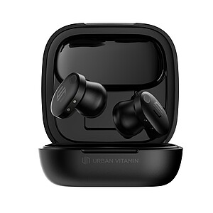 Lakewood RCS recycled and repairable wireless earbuds, black
