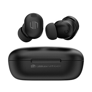 Lakewood RCS recycled and repairable wireless earbuds, black